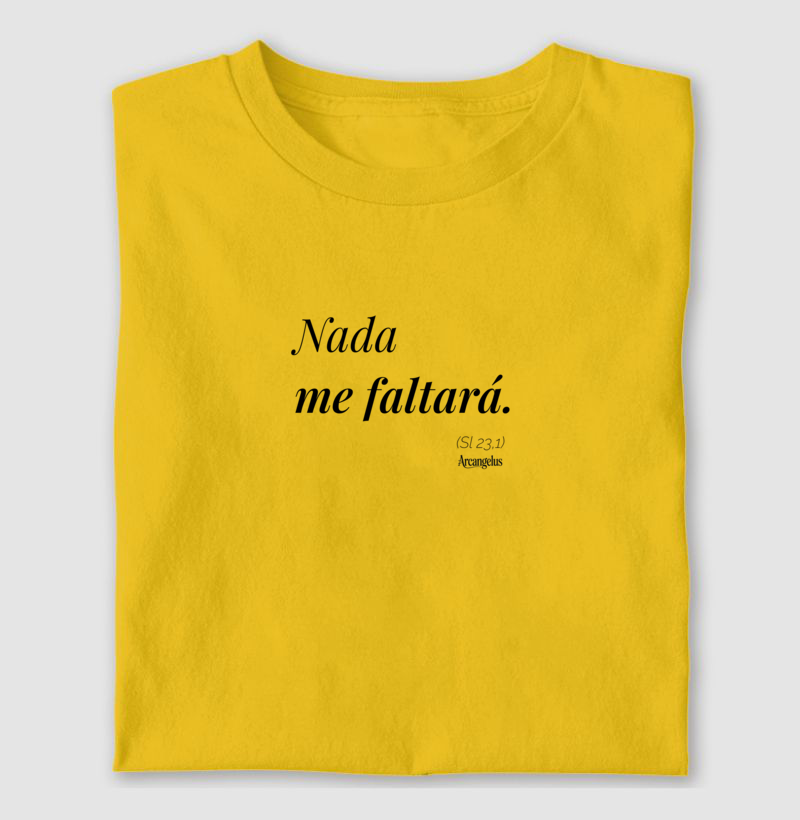 Nada me faltara