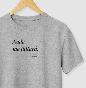 Nada me faltara